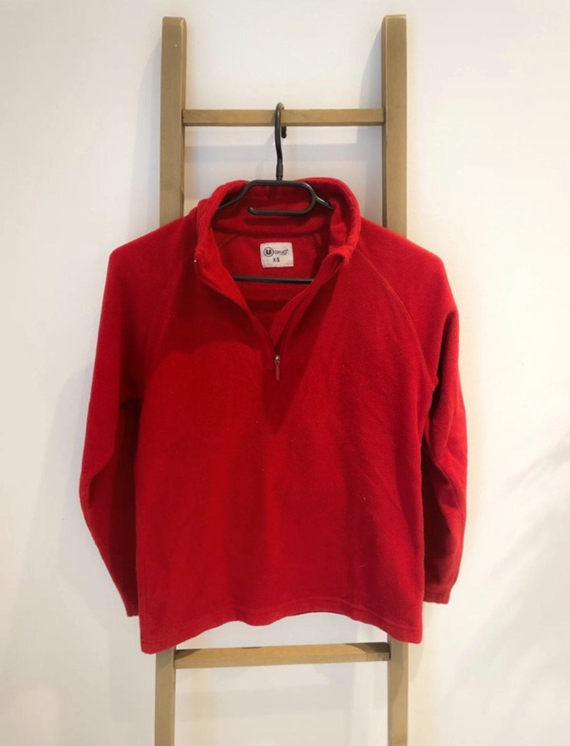 Polaire rouge, U, XS