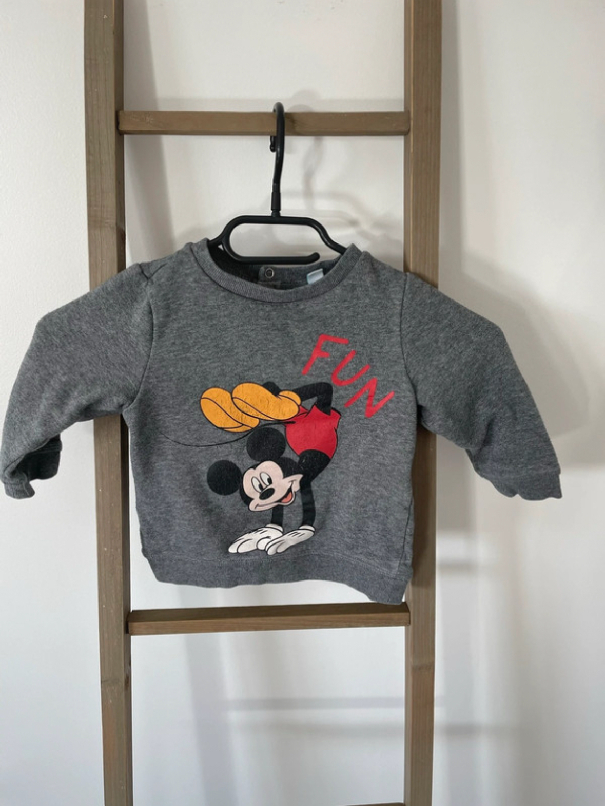 Pull gris Mickey, Orchestra, 18 mois