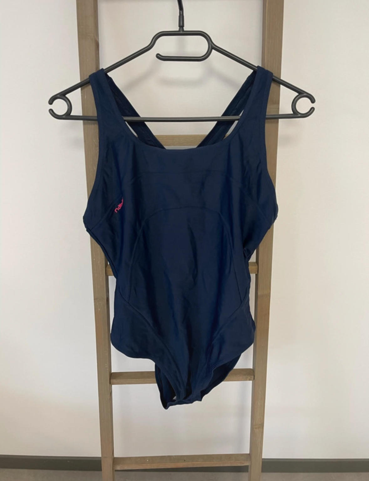Maillot de bain bleu marine, Nabaiji, 44