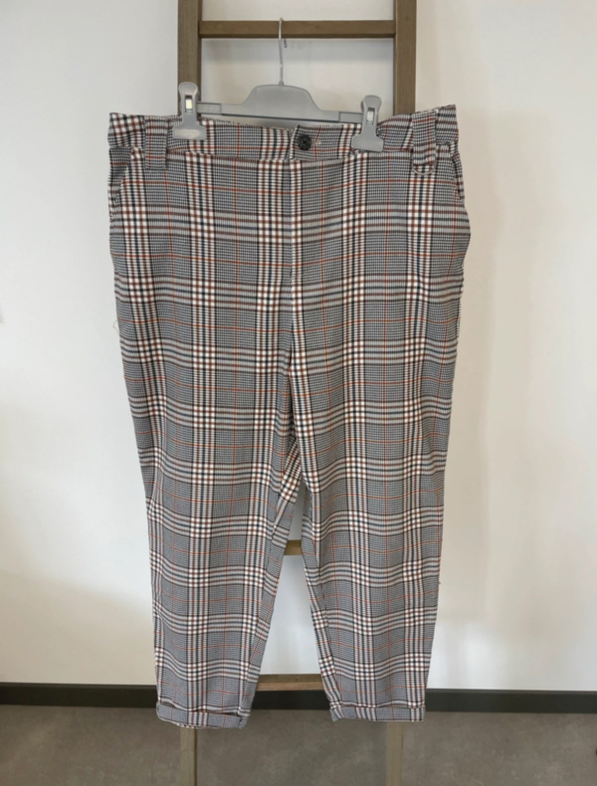 Pantalon à carreaux, C&A, 44