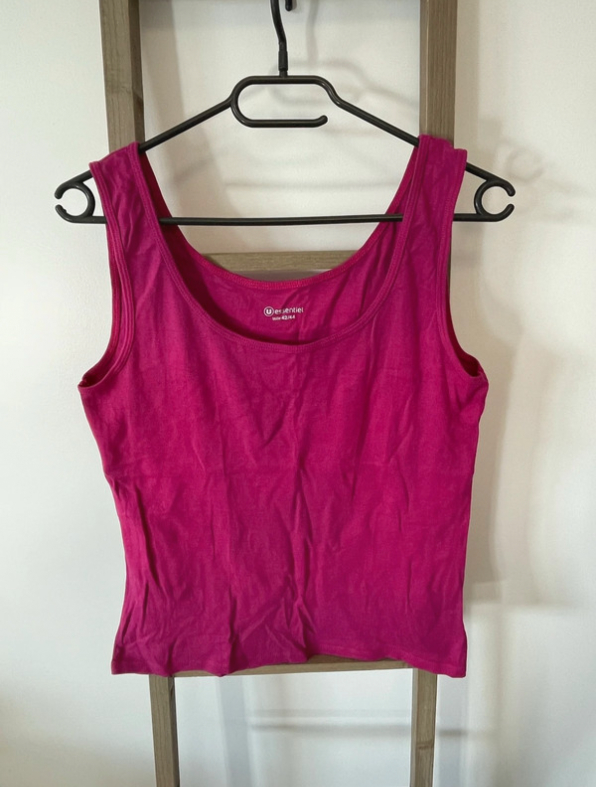 Débardeur fuchsia, U essentiel, 42/44