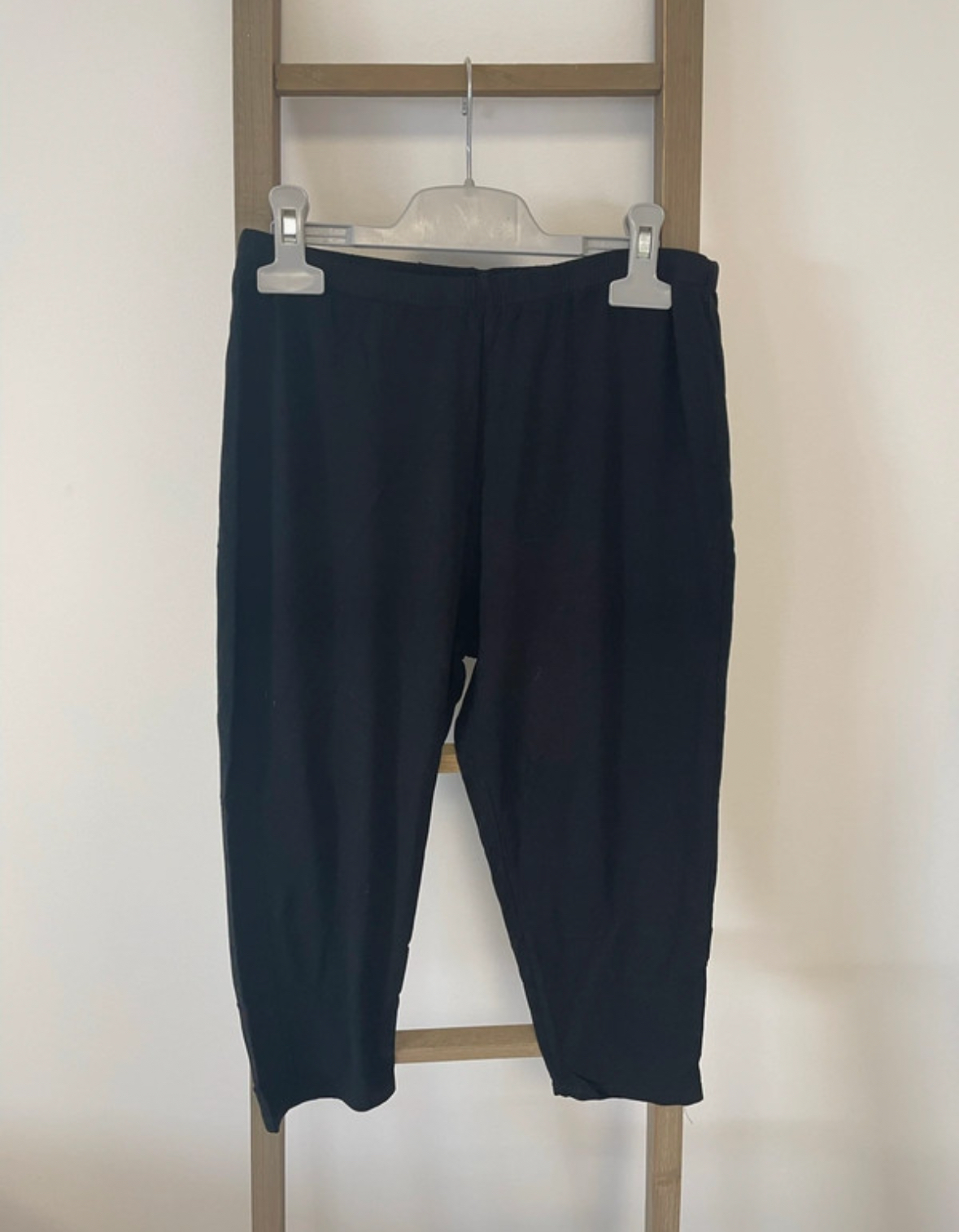 Pantacourt legging noir, Amisu, 46/48