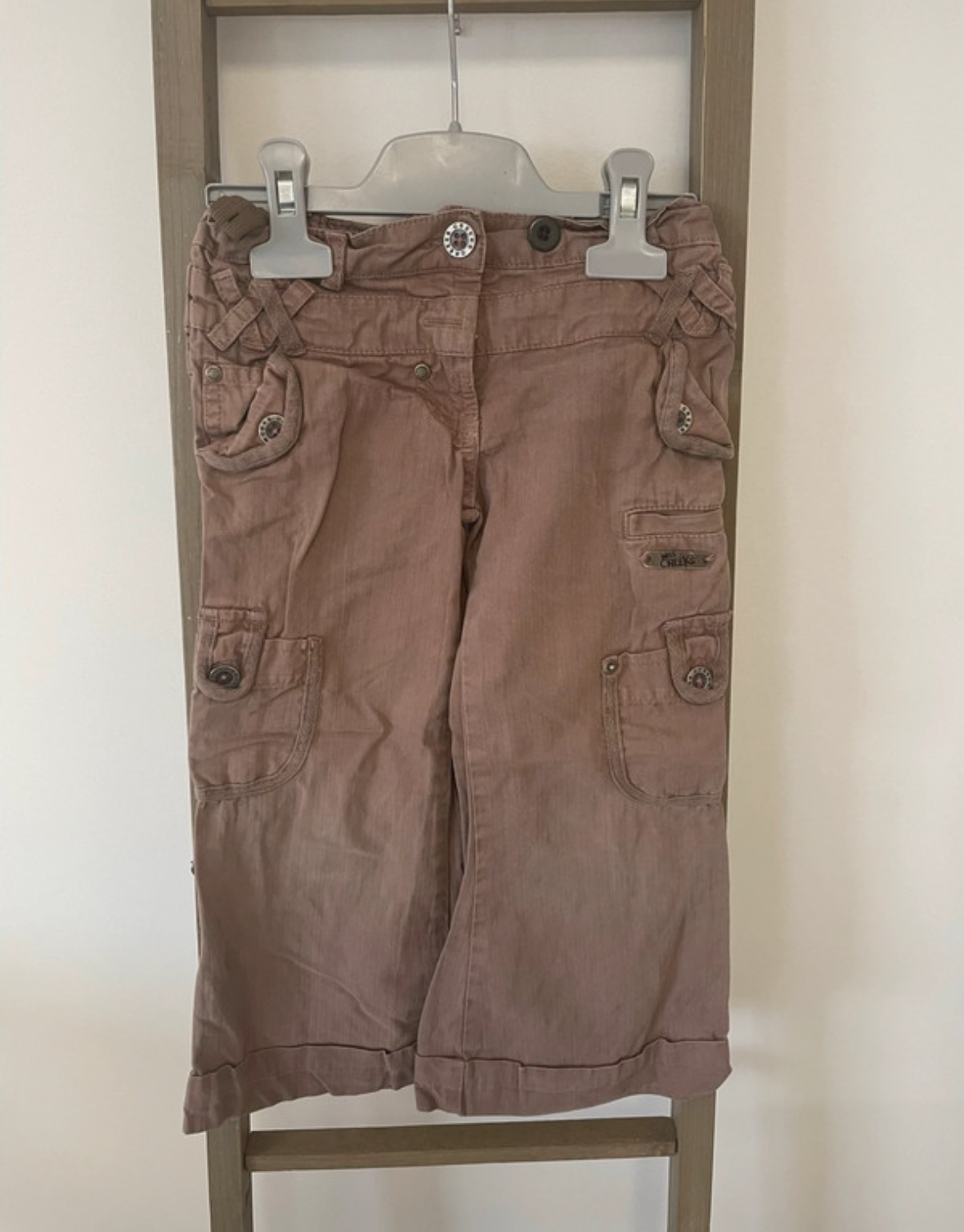Pantalon marron patte d’éléphant, Creeks, 4 ans