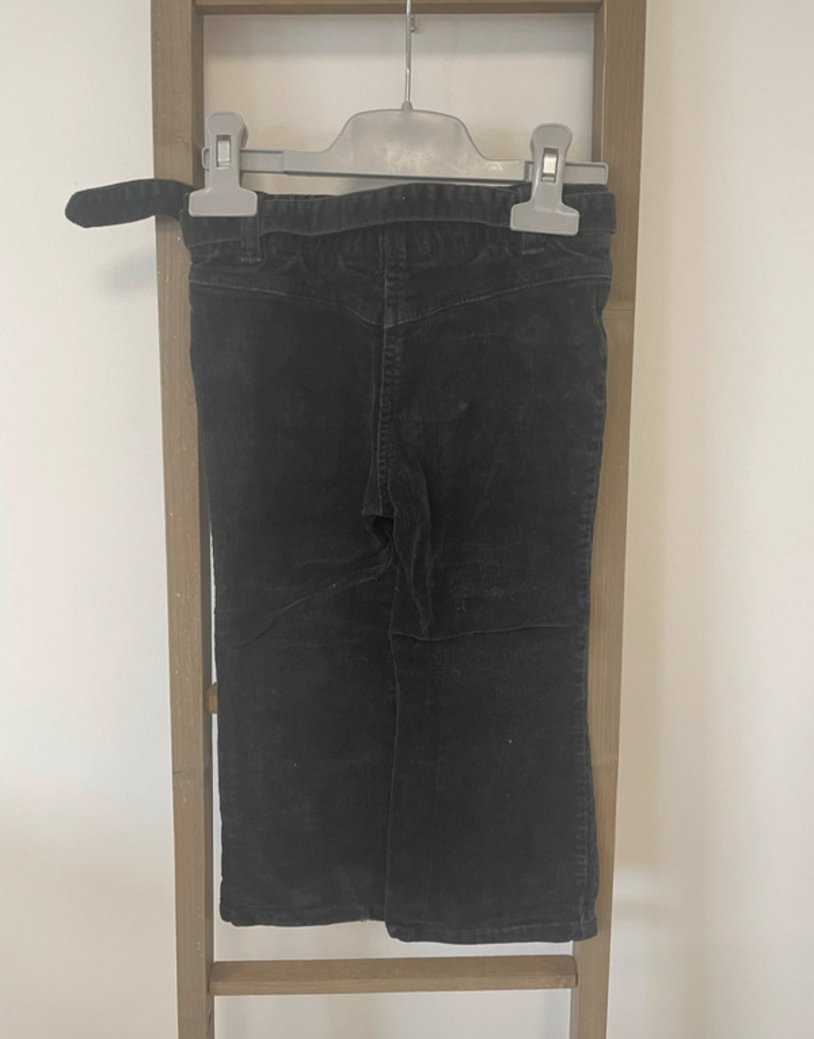 MCAL72 PANTALON VELOURS VINYL FRAISE 4 ANS