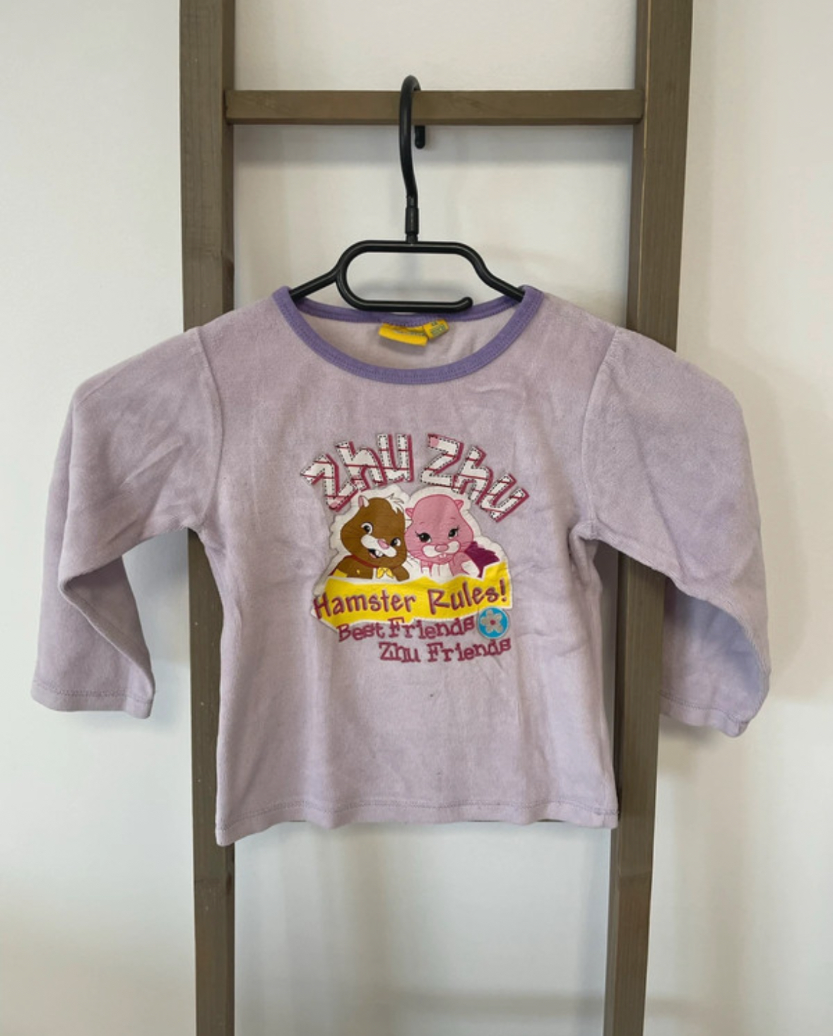Haut de pyjama violet, Zhu ZHu Pets, 4 ans