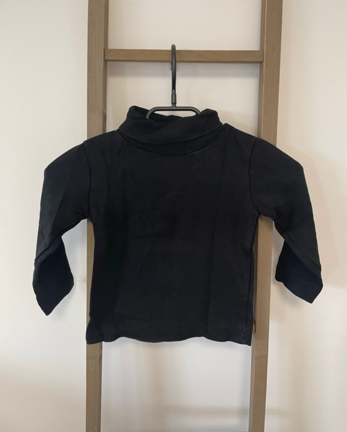 MCAL78 PULL COL ROULE NOIR H&amp;M 3 4 ANS