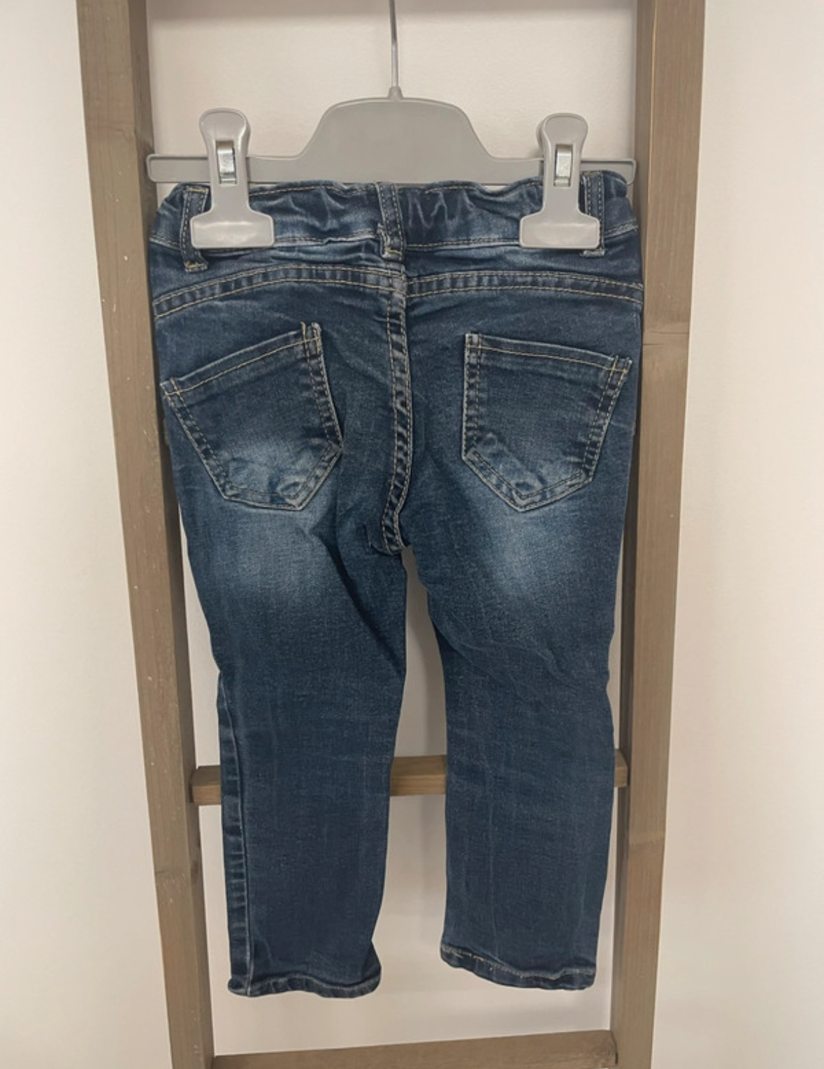 MCAL87 JEAN BLEU FONCE 4 ANS DOS