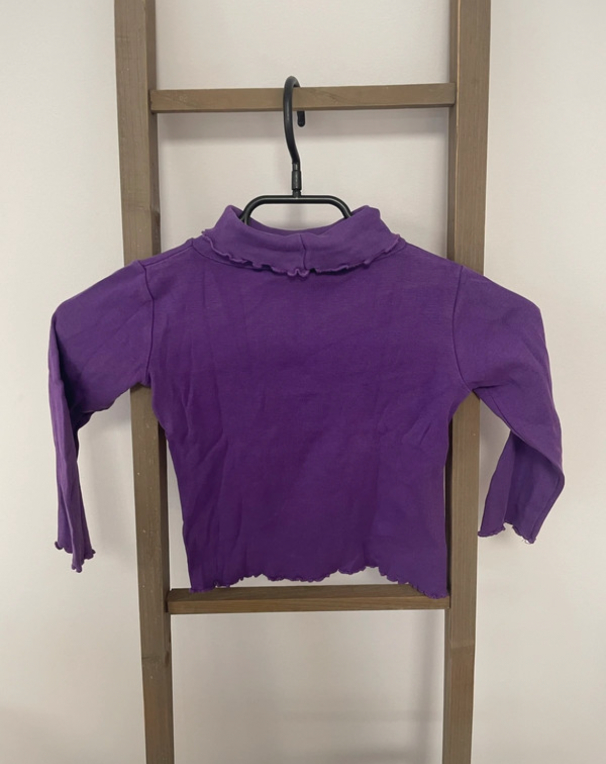 MCAL101 PULL VIOLET COL ROULE TIK &amp; TAK 3 ANS DOS