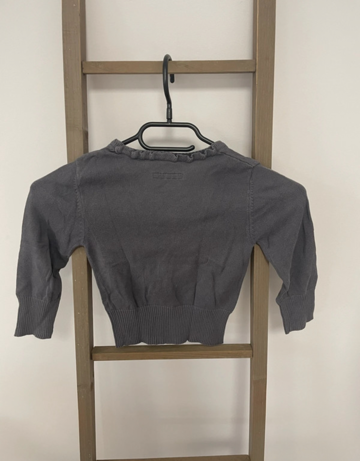 MCAL103 GILET GRIS MAXX 3 4 ANS DOS