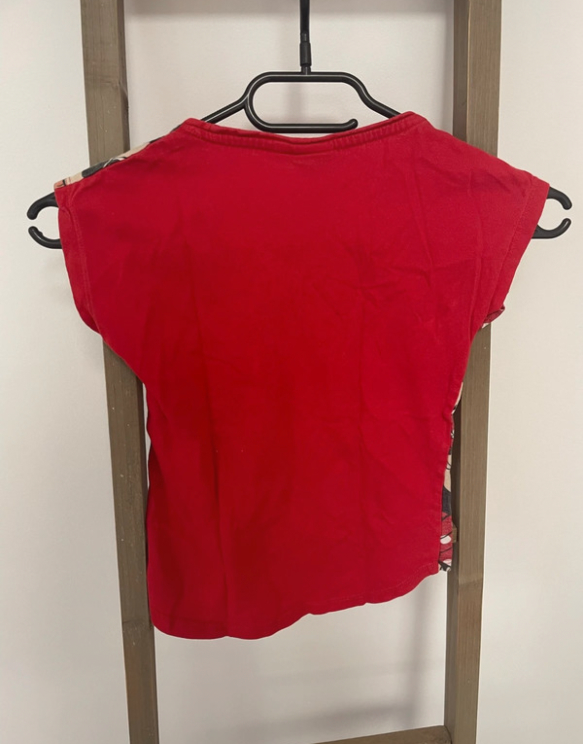 MCAL105 TSHIRT MINNIR ROUGE DISNEY 6 ANS DOS