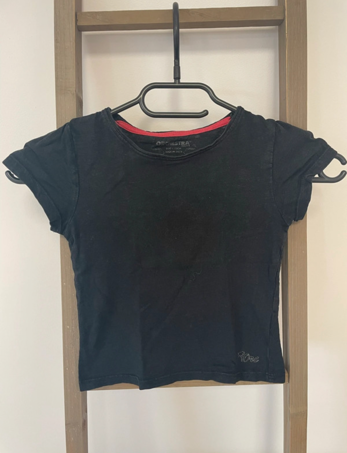 T-shirt noir, Orchestra, 5 ans
