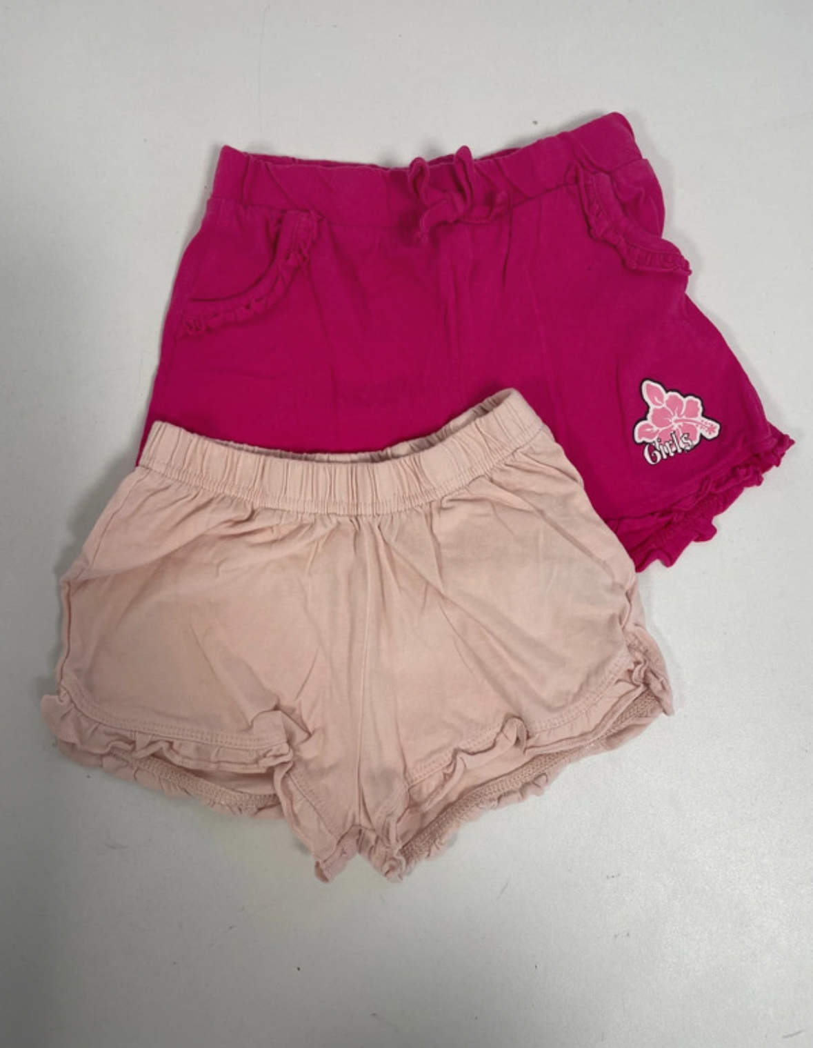 Lot de 2 shorts roses, Multimarques, 5 ans
