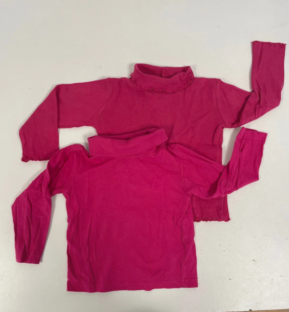 Lot de 2 pulls col roulé roses, Tik & Tak, 4 ans