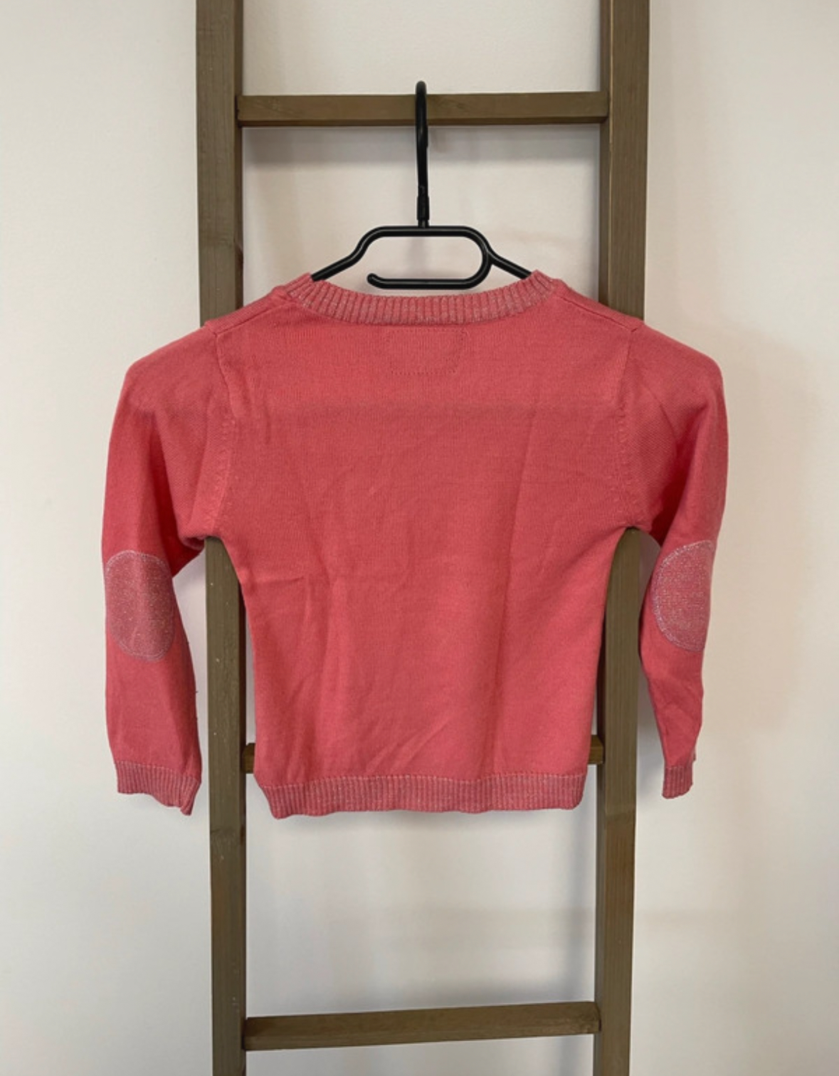 MACL179 PULL FIN ROSE SAUMON TISSAIA 6 ANS DOS