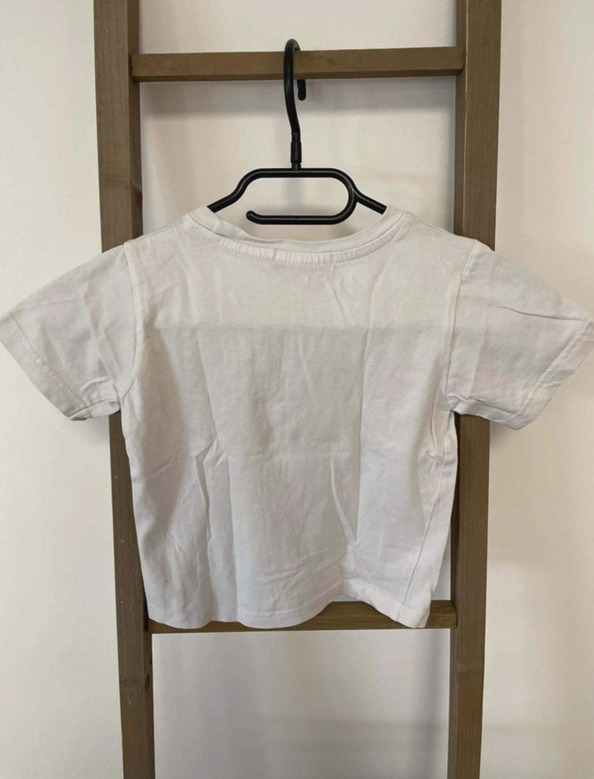 MCAL181 TSHIRT BLANC VENEZIA I LOVE TSHIRT 5 ANS DOS