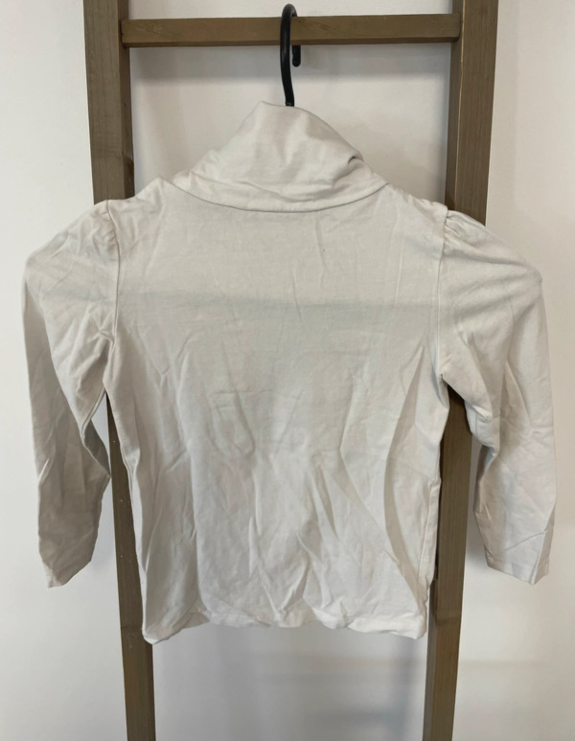 Sous pull blanc col roulé, Tape à l\'oeil, 6 ans