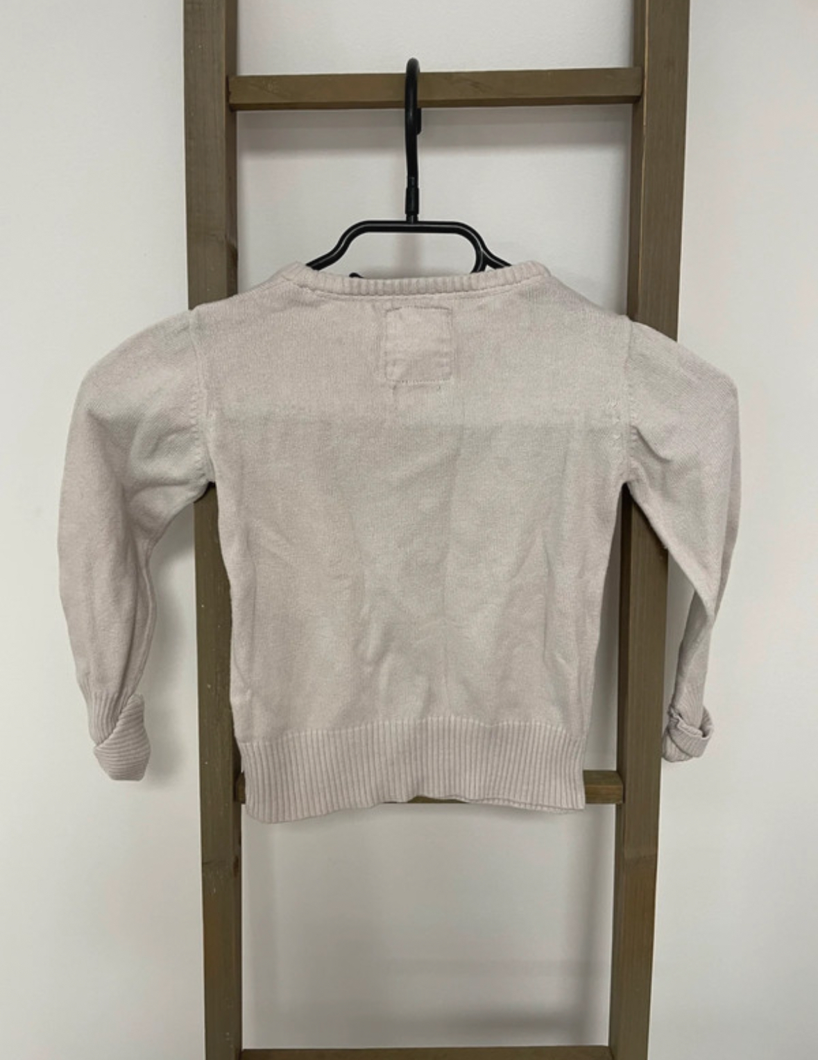 MCAL213 PULL IVOIRE TEX 3 4 ANS DOS