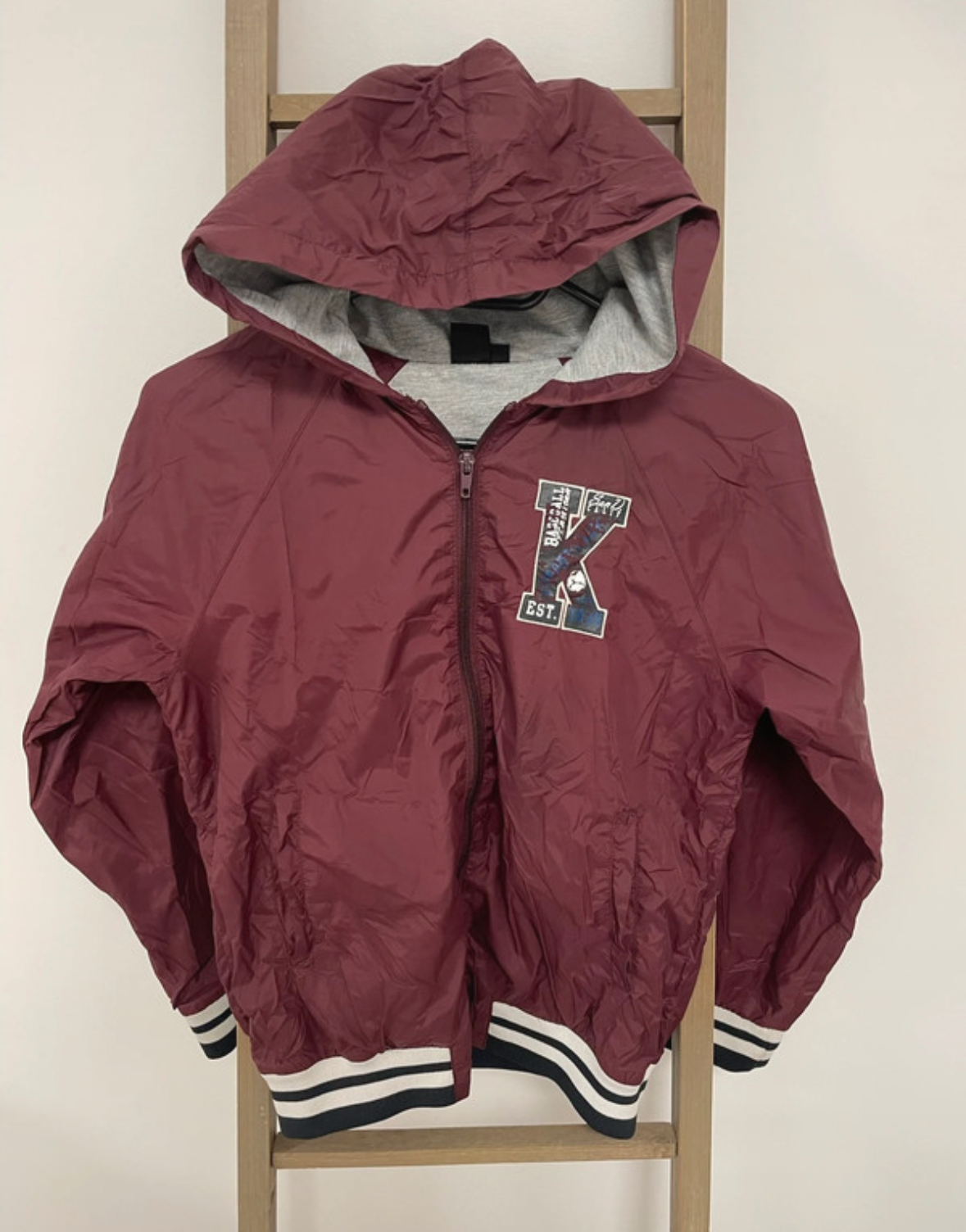 Veste bordeaux, By kool, 12 ans