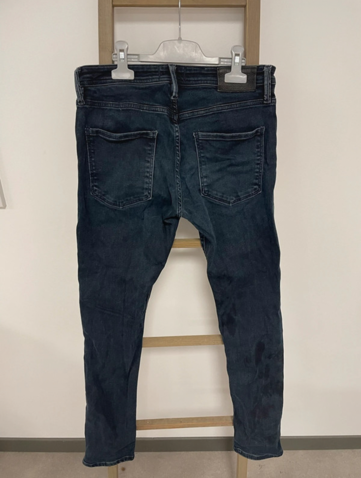 MPOI232 JEAN BLEU FONCE SLIM FIT JACK &amp; JONES 30 32 DOS