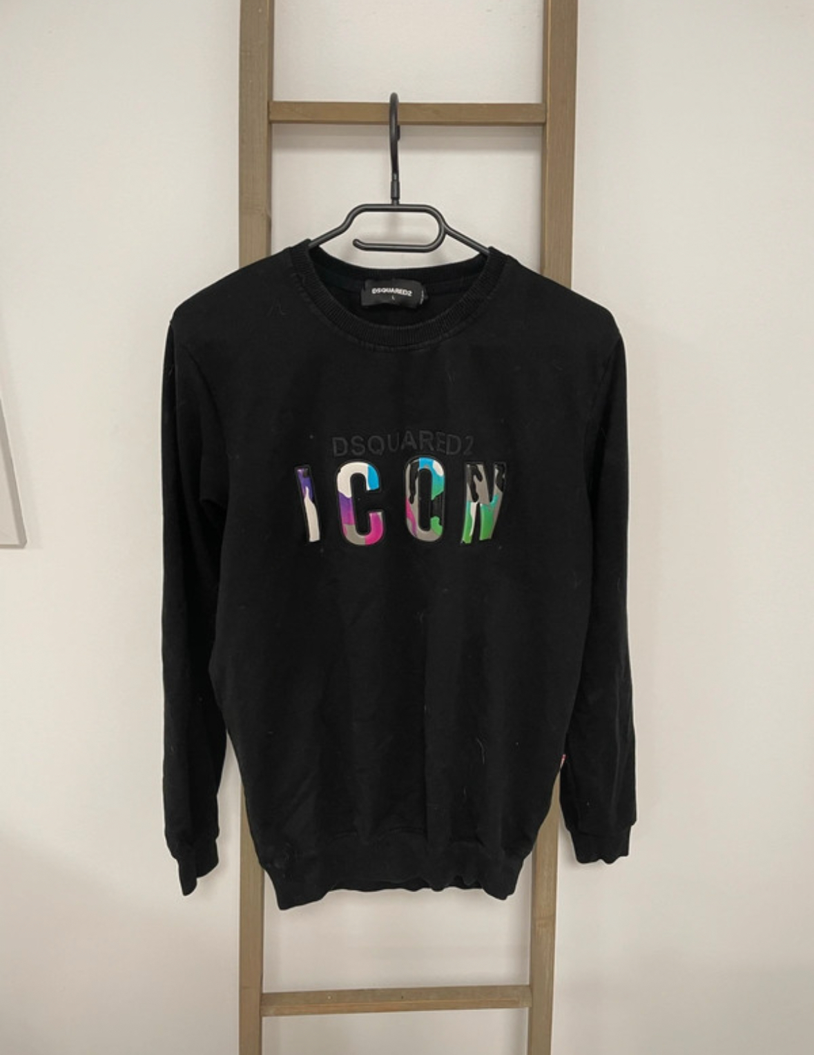 Pulll noir ICON, Dsquared2, L