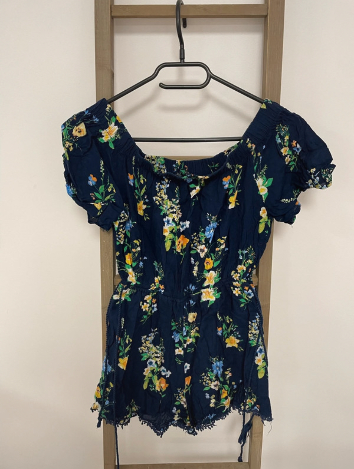 MPOI240 COMBISHORT FLEURIE BERSHKA M DOS