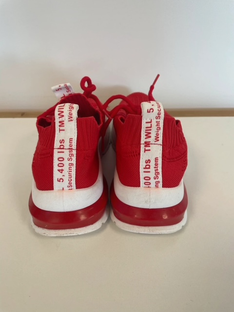 EVIC01 SNEAKERS ROUGES ACTIVE FASHION 37 DOS