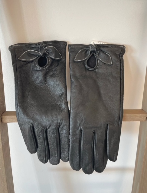Gants en cuir de porc, noir, Modene, L