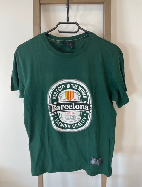 Tshirt vert foncé Barcelona, Barcelona Designs, S