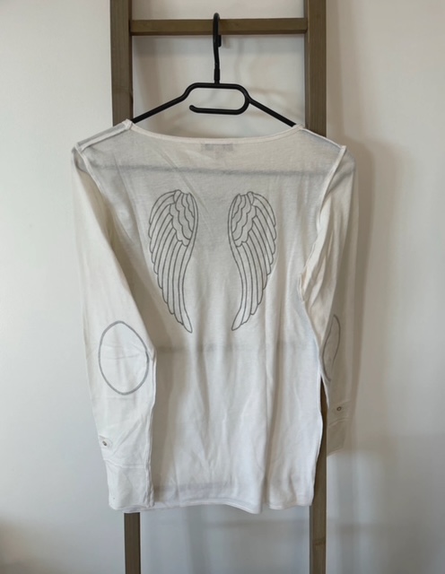 EVIC19 TSHIRT MANCHES LONGUES AILE DANS LE DOS DOS