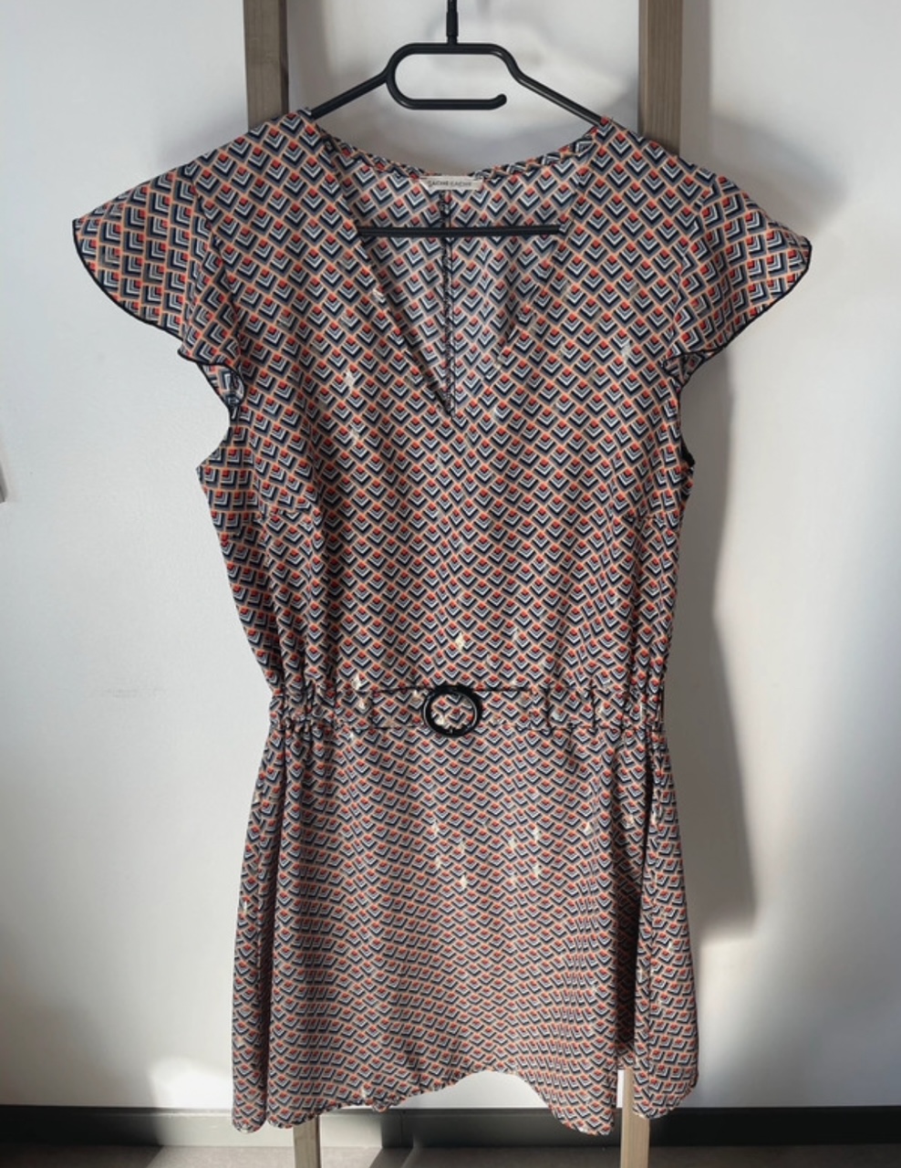 Robe sans manche à motifs colorés, Cache Cache