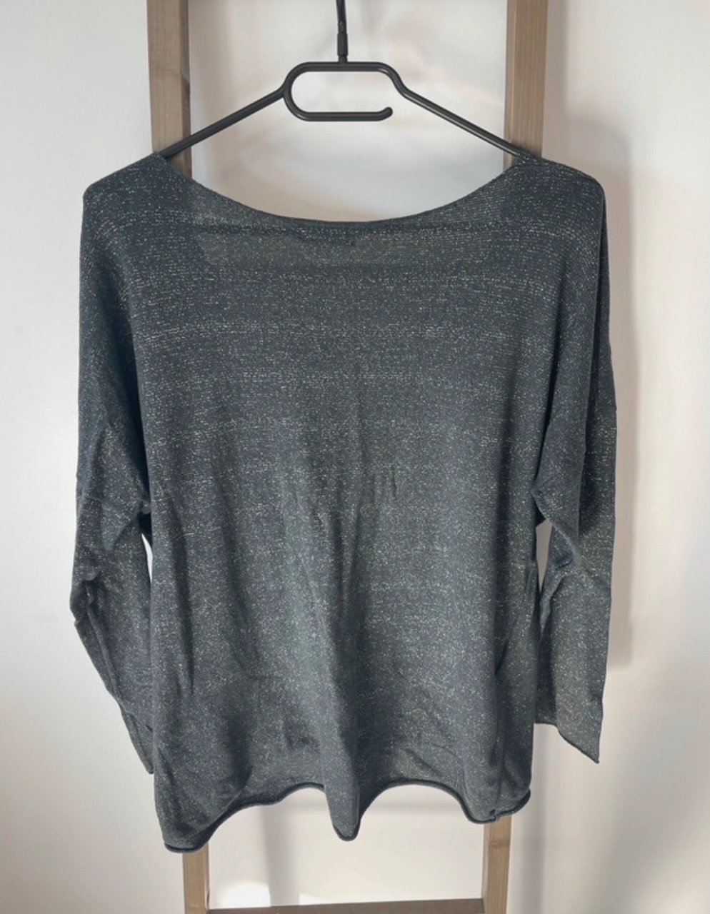 AFER15 PULL FIN GRIS A PAILLETTES 44 DOS
