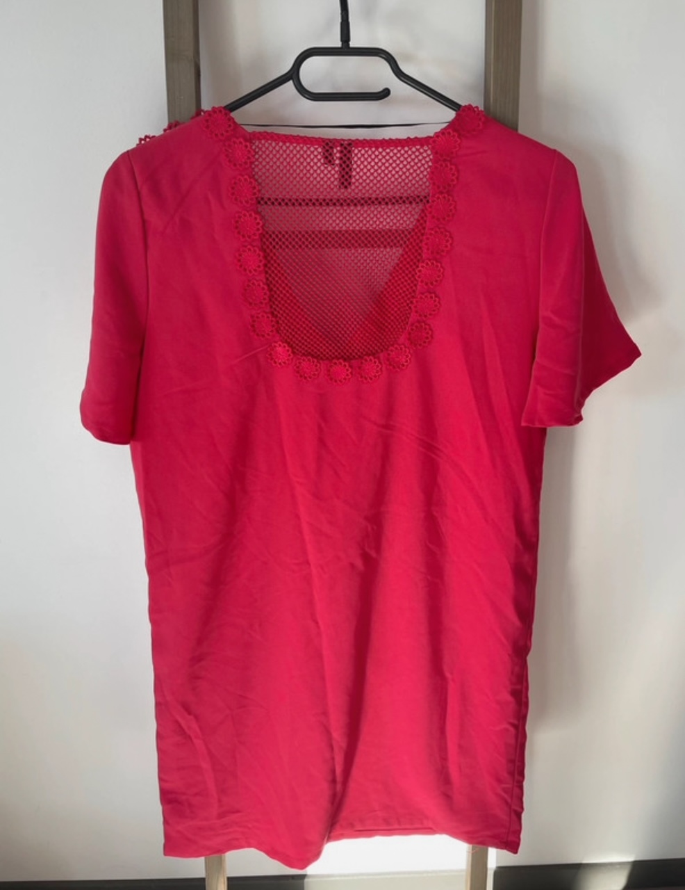 AFER19 ROBE ROSE A FLEURS VERO MODA XS DOS