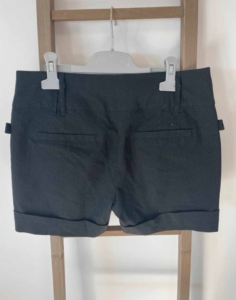 AFER21 SHORT NOIR RAYE PIMKIE 36 38 DOS
