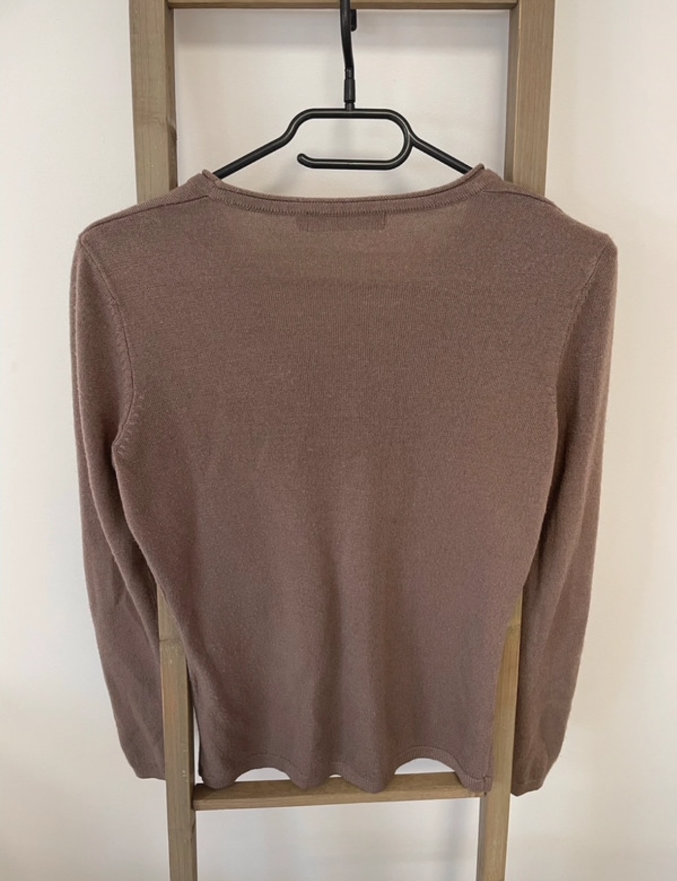 CDAV153 CARDIGAN MARRON GALERIES LAFAYETTE T1 DOS