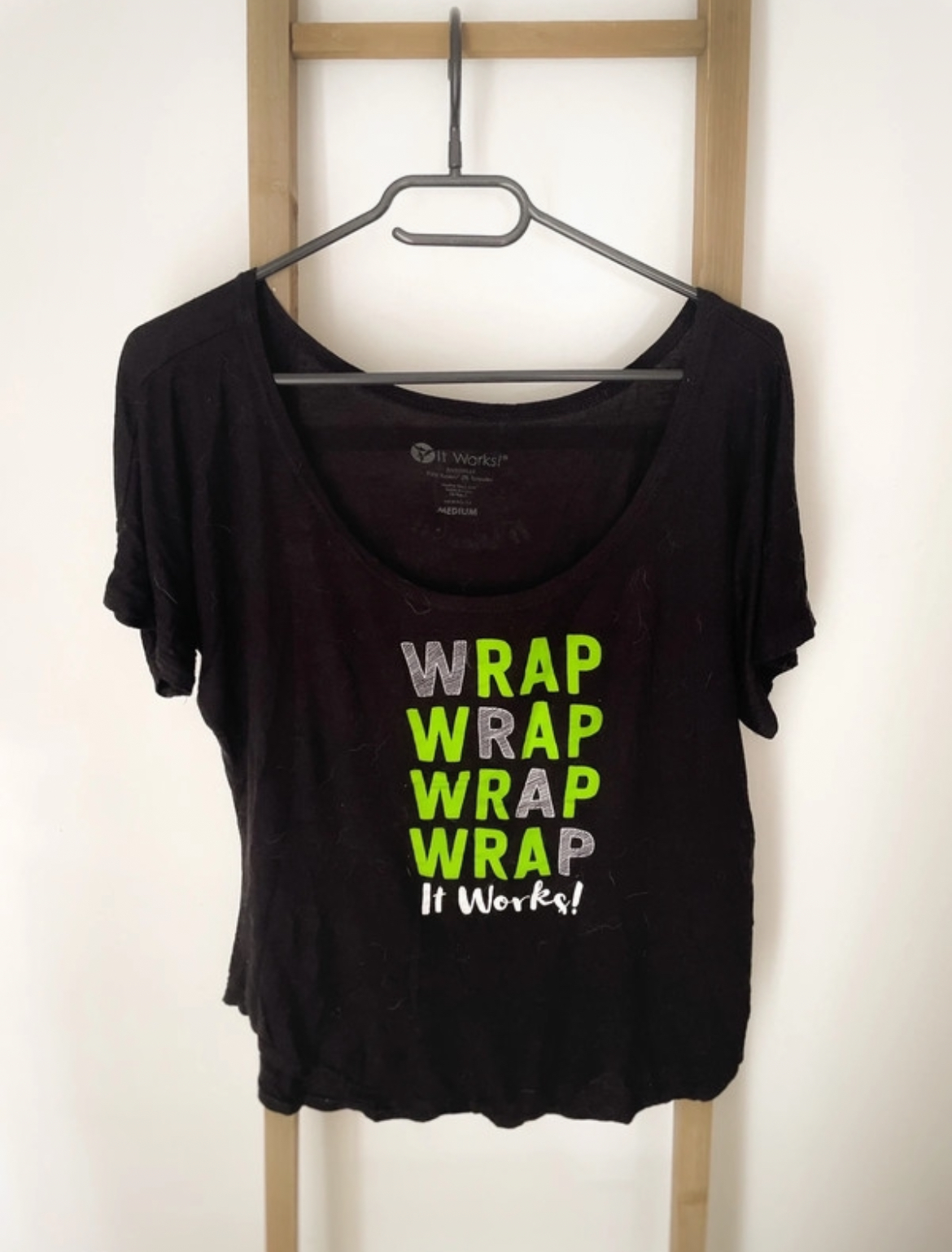 T-shirt noir It works M