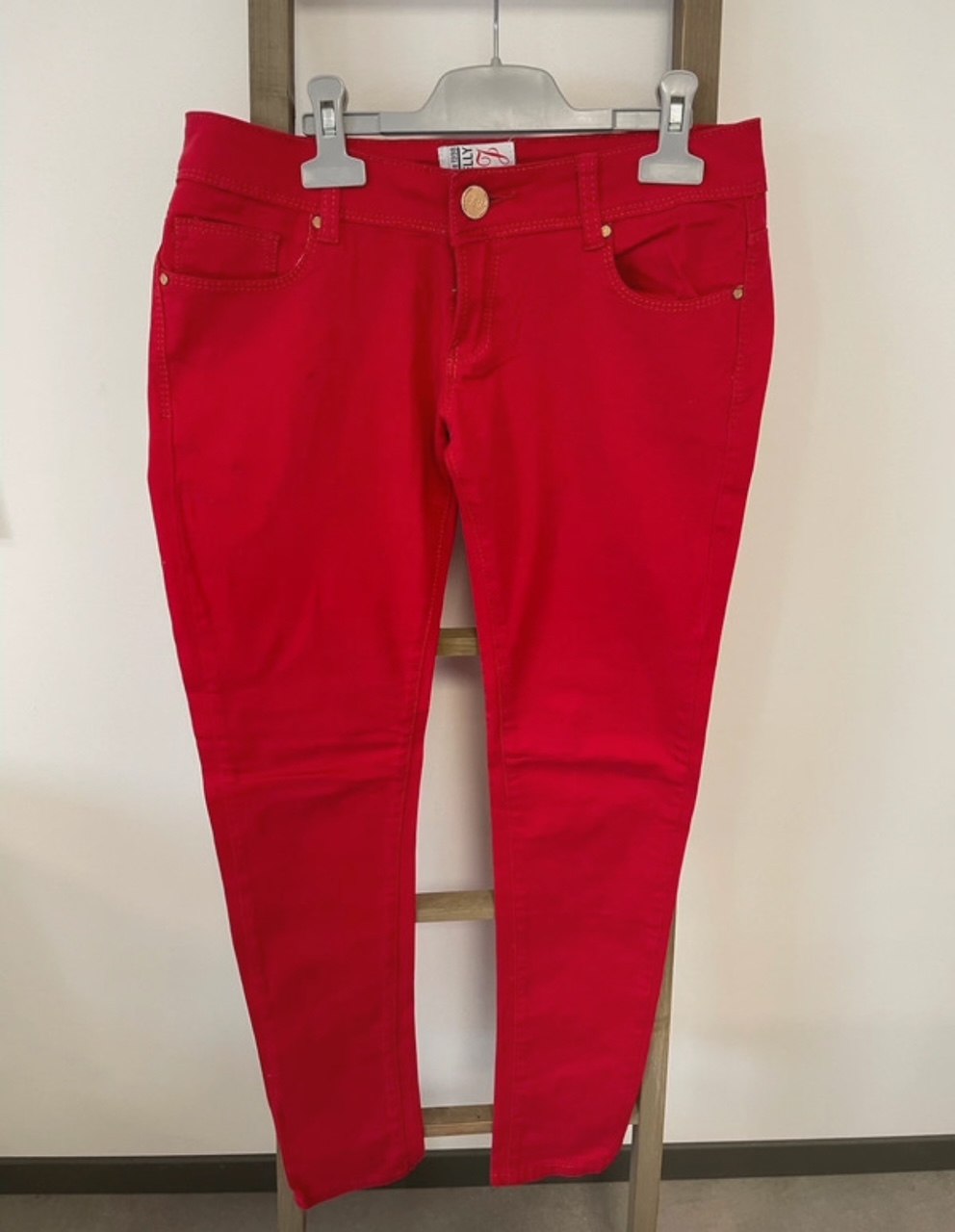 Jean rouge, J-Welly Fashion, 38