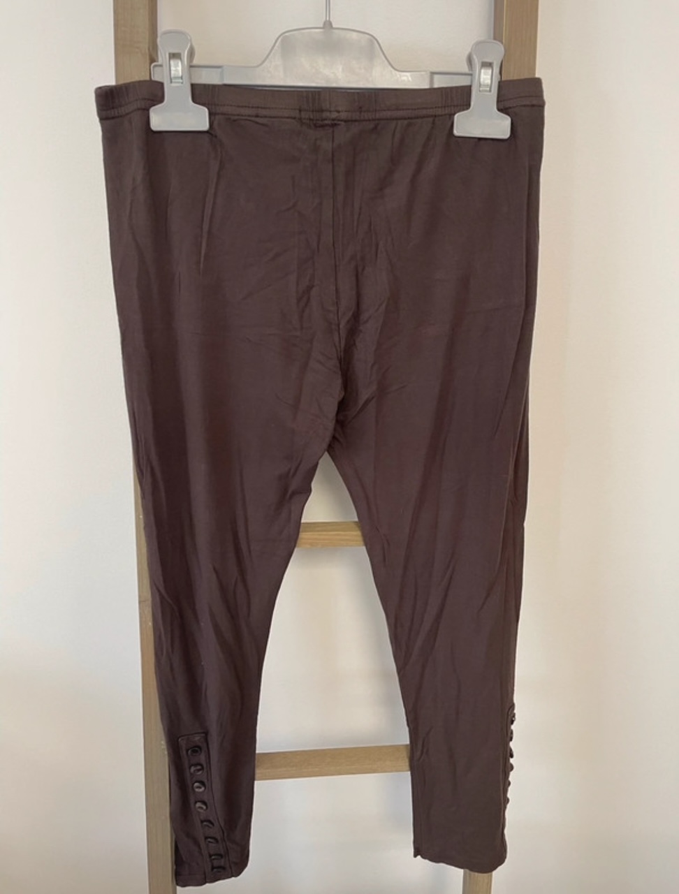 CDAV160 LEGGING MARRON AVEC BOUTONS CACHE CACHE 38 40 DOS