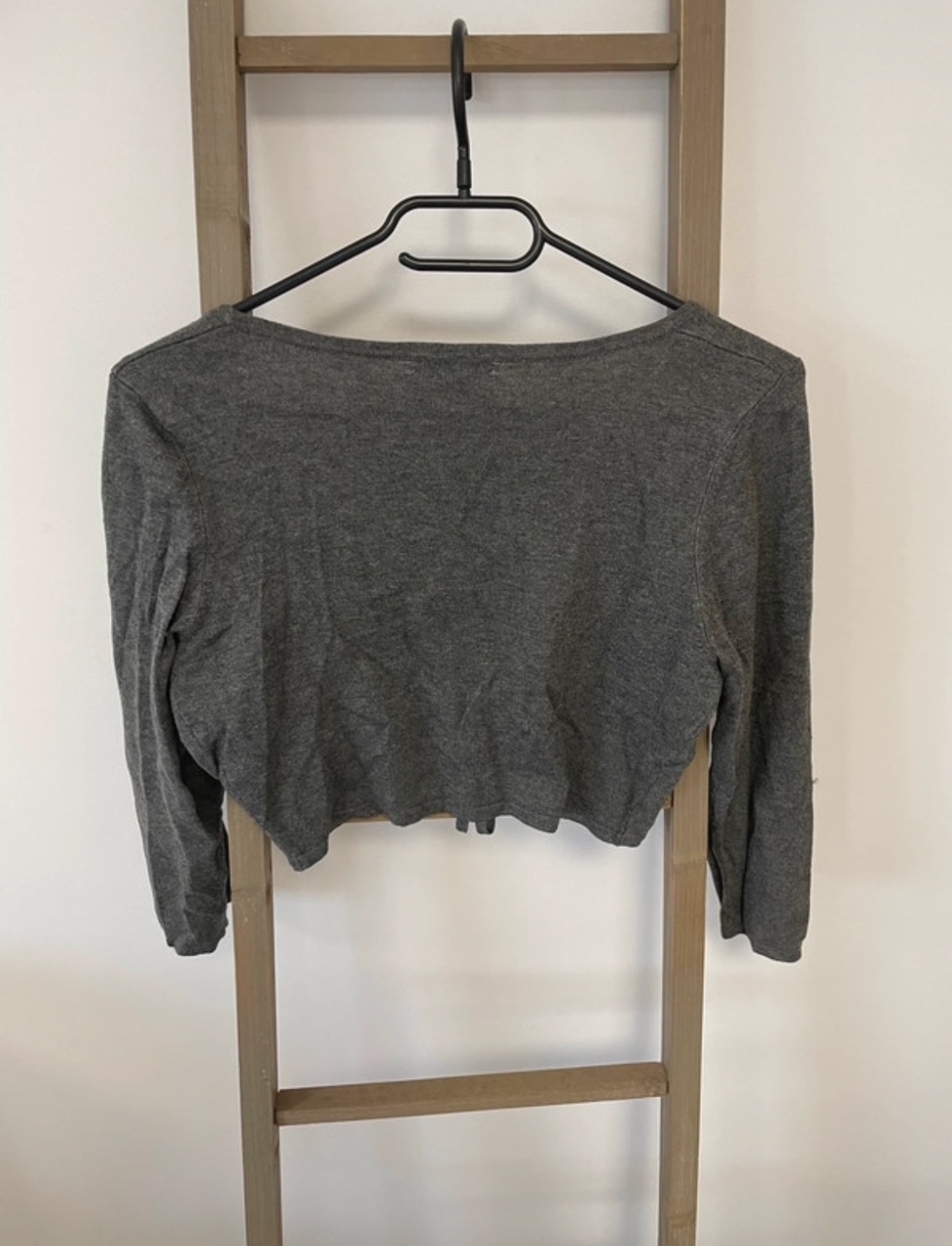 CDAV161 BOLERO GRIS ETAM 38 DOS