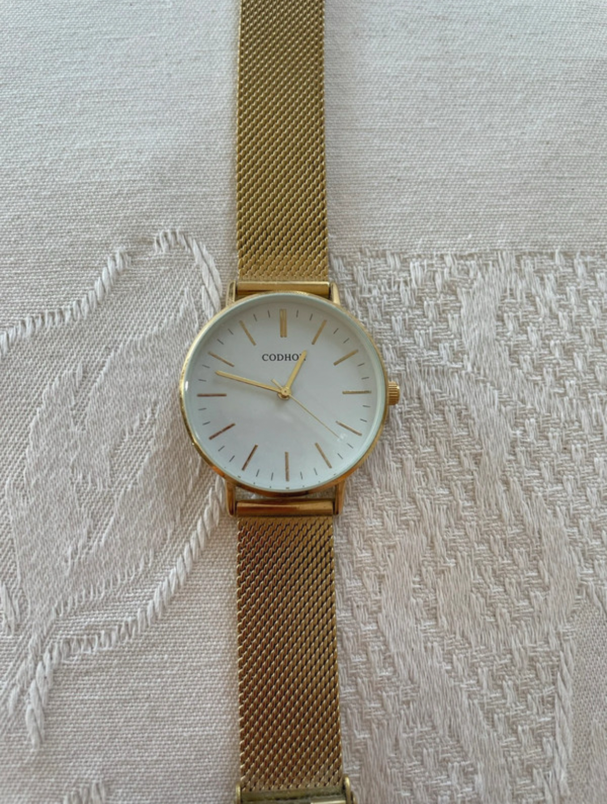 Montre femme doré, Codhor