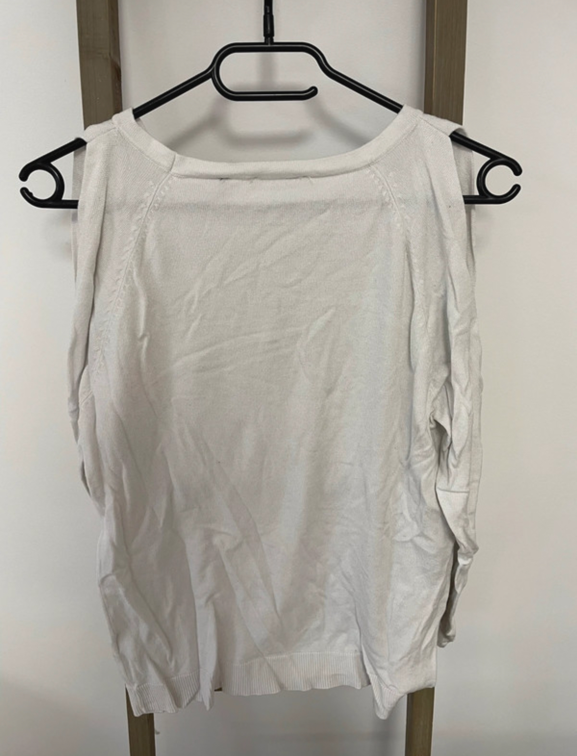 MPOU12 PULL FIN BLANC MANCHES LONGUES OUVERTES LPB SM (2)