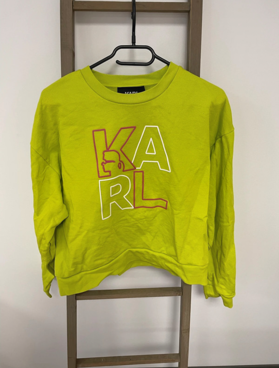 Pull vert pomme, Karl Lagerfeld, L