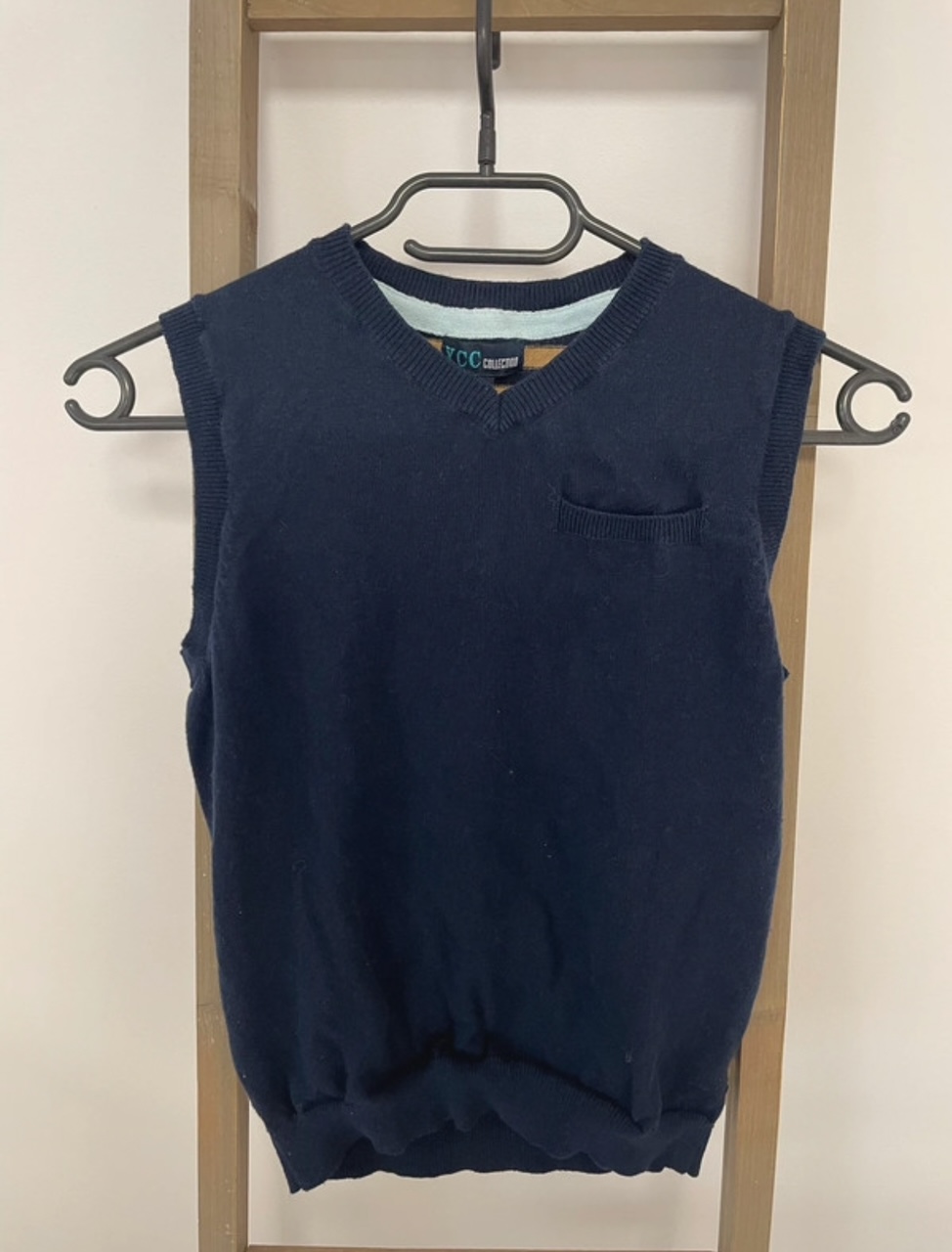 Top sans manche bleu marine, Ycc collection, 12 ans