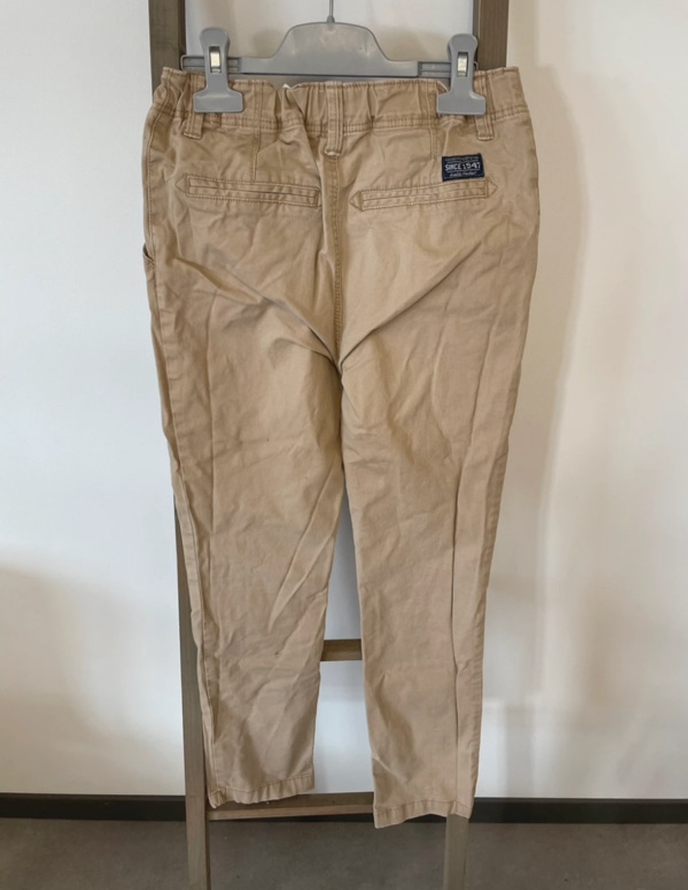 PCAR80 PANTALON BEIGE H&amp;M 11 12 ANS DOS
