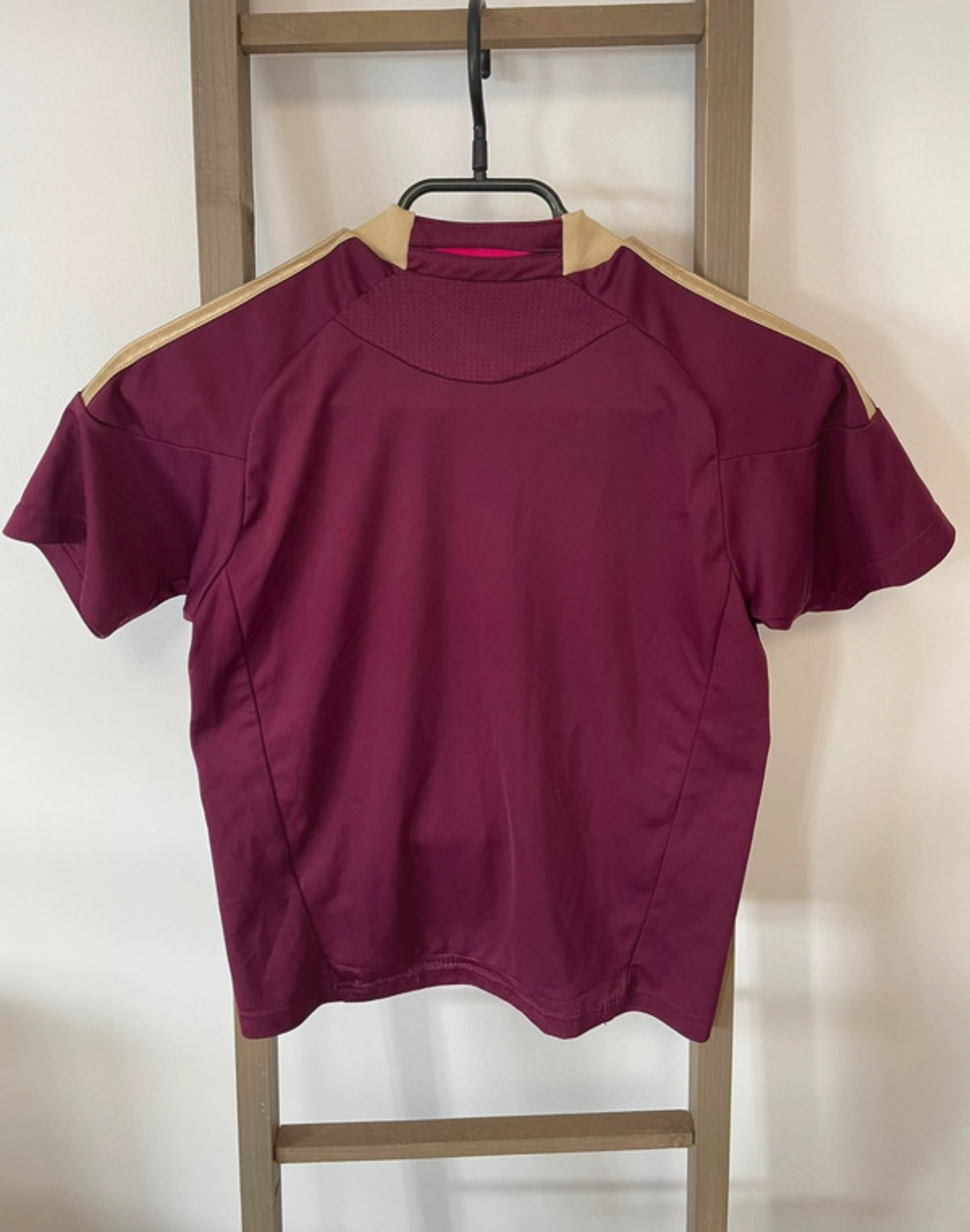 PCAR95 MAILLOT DE FOOT BORDEAUX ADIDAS 8 ANS DOS
