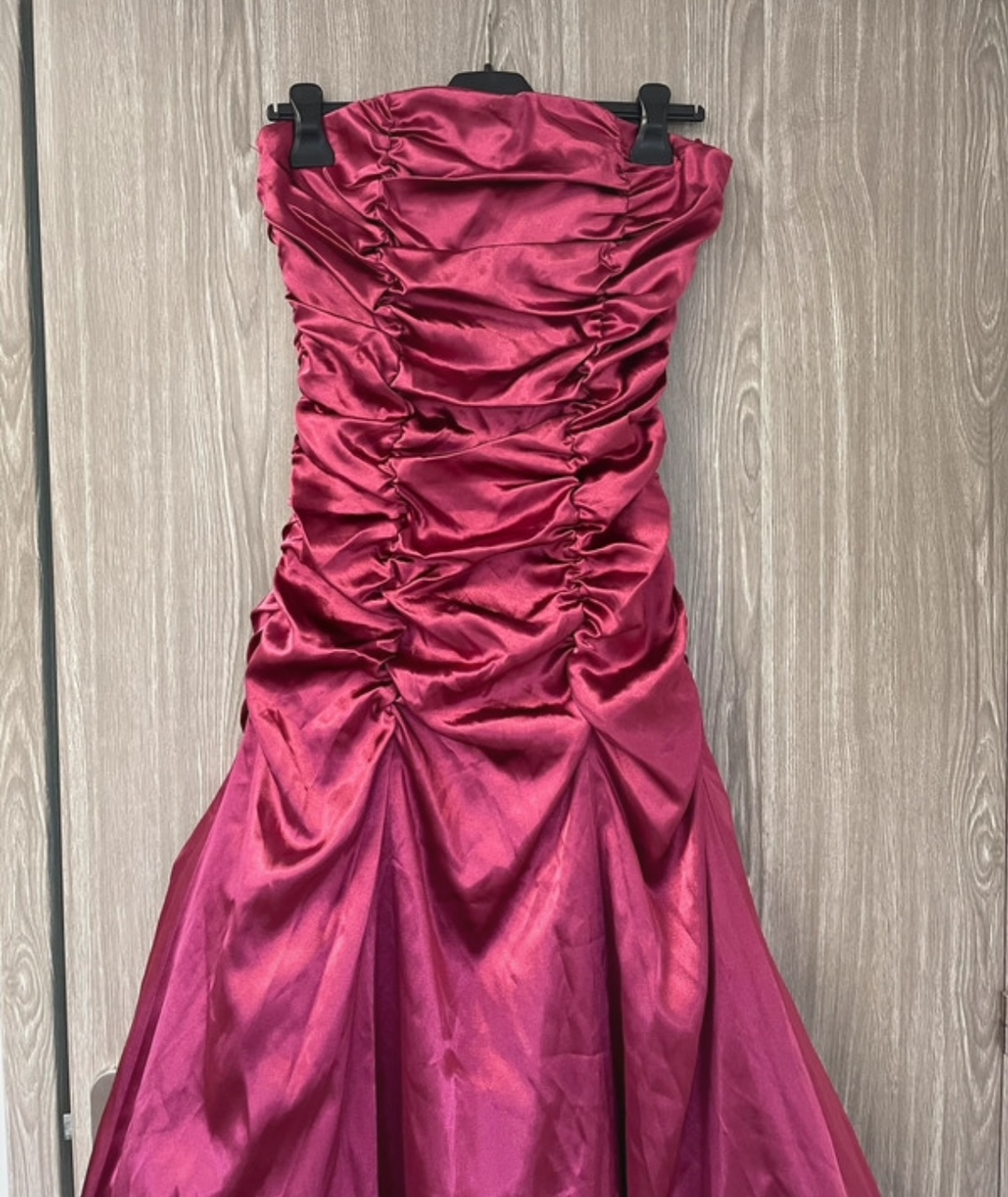 PCAR143 ROBE DE SOIREE FUSCHIA JUJU &amp; CHRISTINE 38 40 DETAIL
