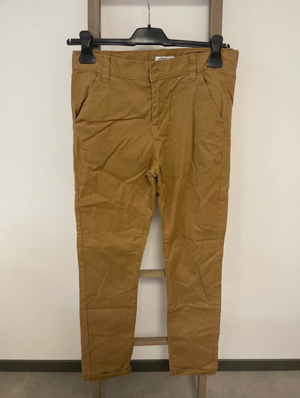 Pantalon carrot beige, Gemo, 14 ans