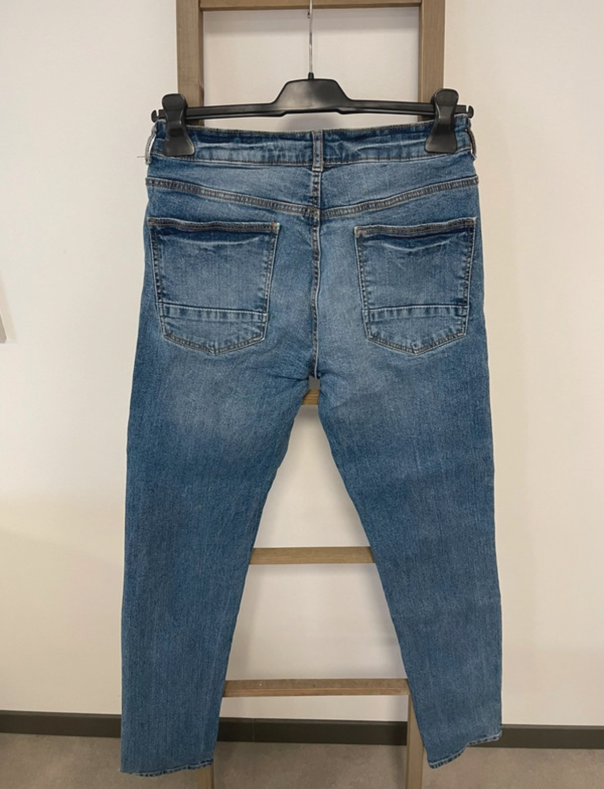 VGIR19 JEAN BLEU SLIM KIABI XS DOS