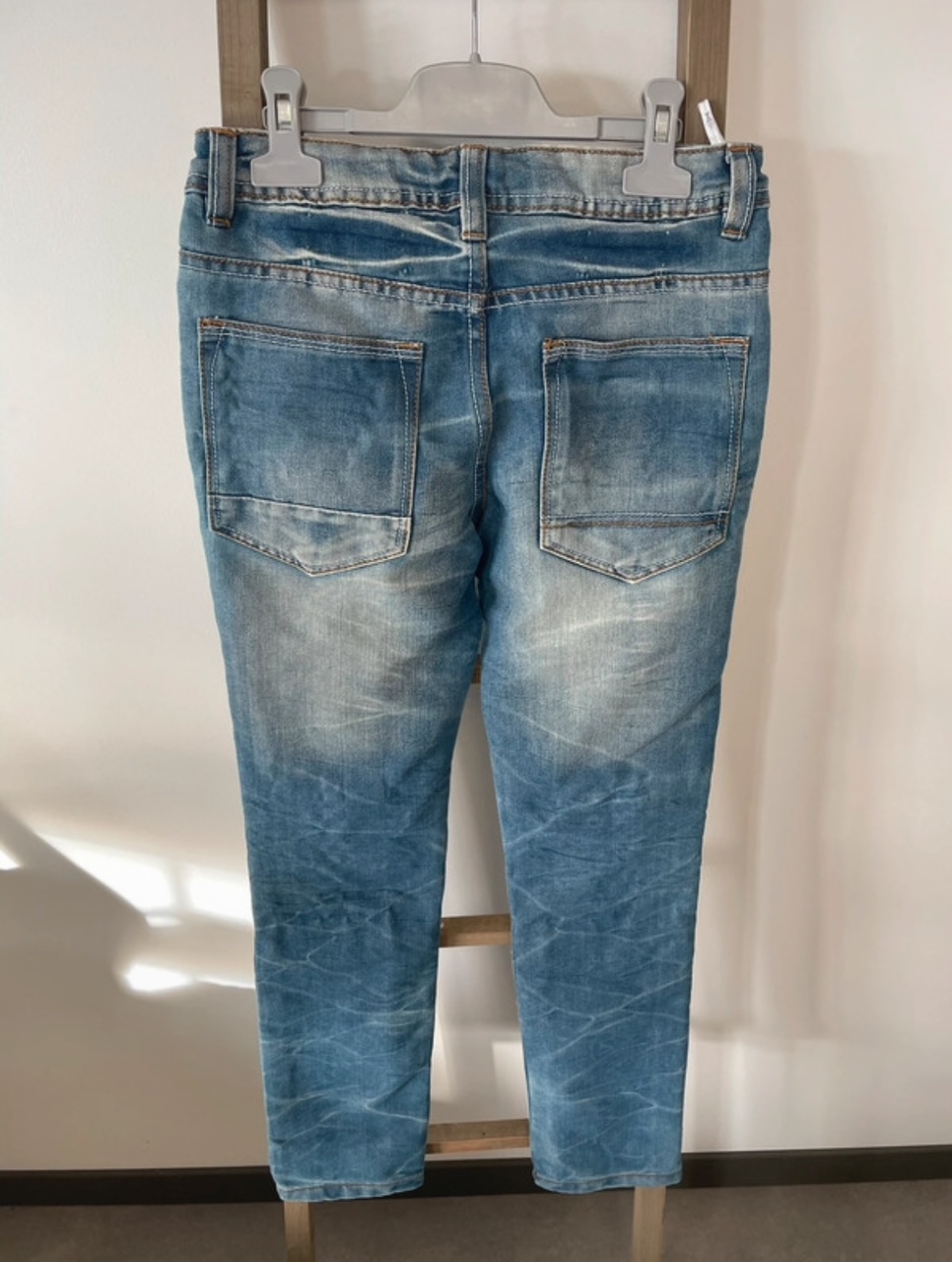 VGIR44 JEAN BLEU CLAIR DELAVE ZEEMAN 152 CMS DOS