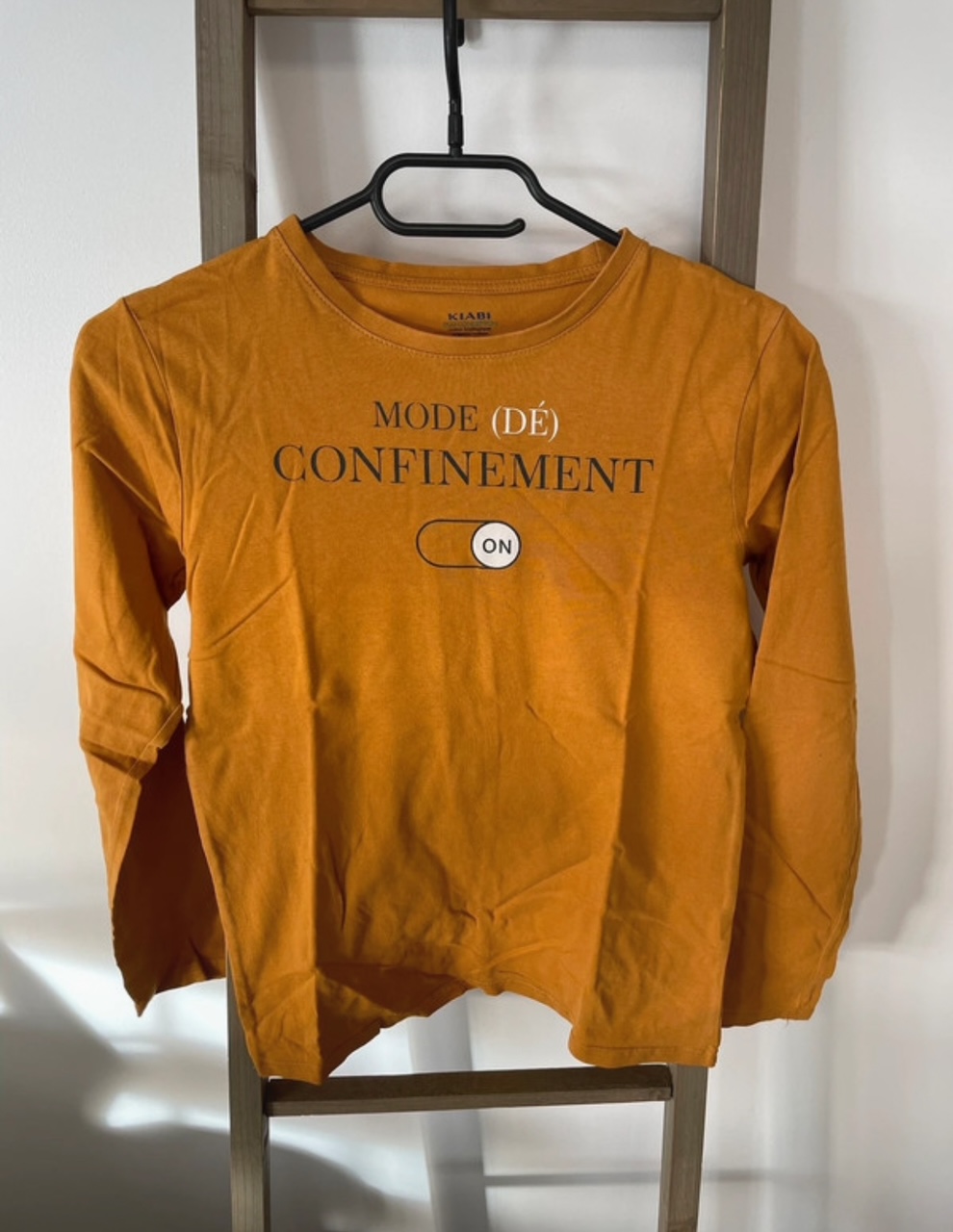 Tshirt manches longues camel, Kiabi, 12 ans