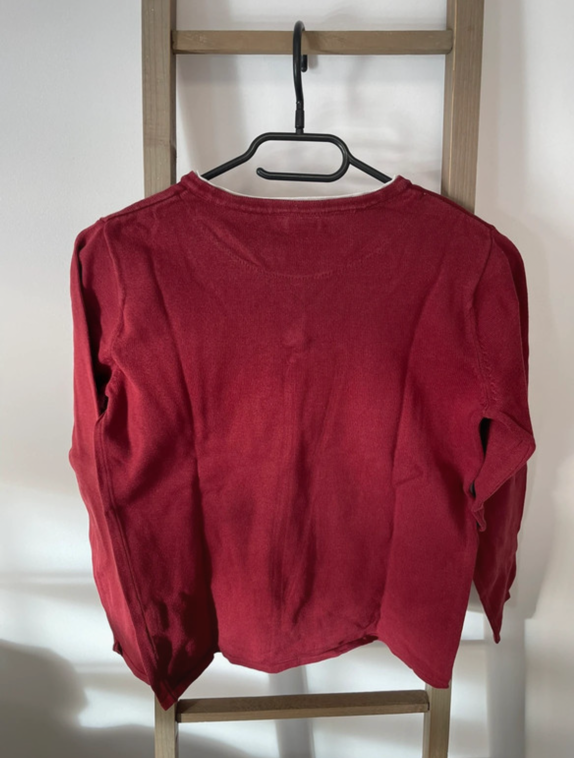 VGIR61 PULL LIE DE VIN KIABI 12 ANS DOS